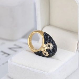 Kate Spade dashing beauty penguin crystal ring